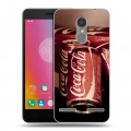 Дизайнерский силиконовый чехол для Lenovo K6 Coca-cola