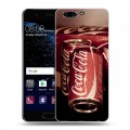 Дизайнерский пластиковый чехол для Huawei P10 Coca-cola