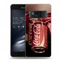 Дизайнерский силиконовый чехол для ASUS ZenFone AR Coca-cola