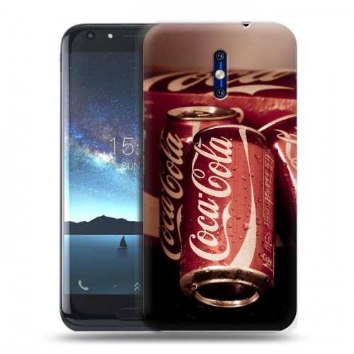 Дизайнерский силиконовый чехол для Doogee BL5000 Coca-cola