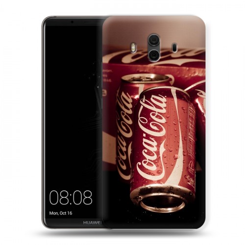 Дизайнерский пластиковый чехол для Huawei Mate 10 Coca-cola