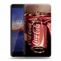 Дизайнерский пластиковый чехол для Nokia 2.1 Coca-cola