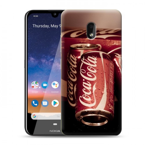 Дизайнерский силиконовый чехол для Nokia 2.2 Coca-cola