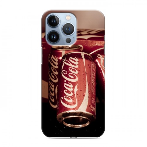 Дизайнерский силиконовый чехол для Iphone 13 Pro Coca-cola