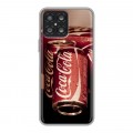 Дизайнерский силиконовый чехол для Huawei Honor X8 Coca-cola