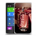 Дизайнерский силиконовый чехол для Nokia XL Coca-cola