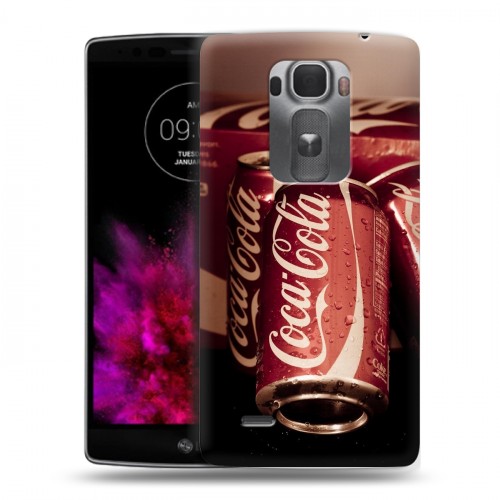 Дизайнерский пластиковый чехол для LG G Flex 2 Coca-cola