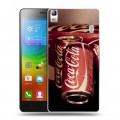 Дизайнерский пластиковый чехол для Lenovo A7000 Coca-cola