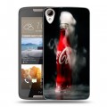 Дизайнерский силиконовый чехол для HTC Desire 828 Coca-cola
