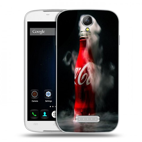 Дизайнерский пластиковый чехол для Doogee X6 Coca-cola