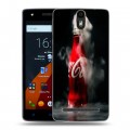 Дизайнерский силиконовый чехол для Wileyfox Storm Coca-cola