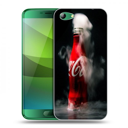 Дизайнерский силиконовый чехол для Elephone S7 Coca-cola