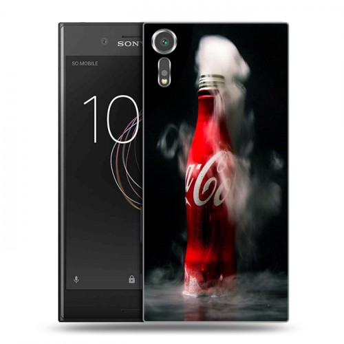 Дизайнерский пластиковый чехол для Sony Xperia XZs Coca-cola