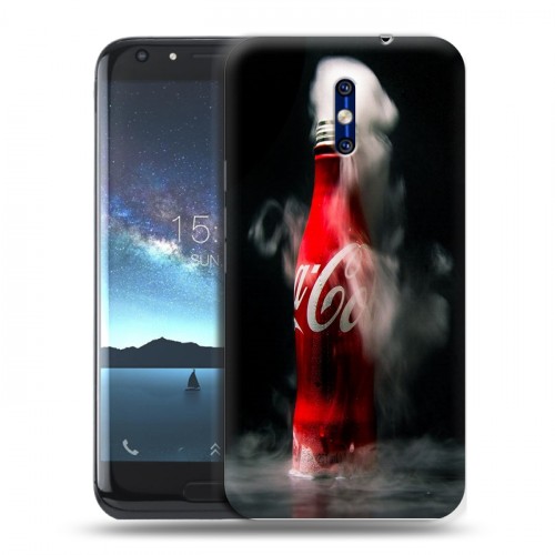 Дизайнерский силиконовый чехол для Doogee BL5000 Coca-cola