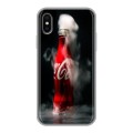 Дизайнерский силиконовый чехол для Iphone x10 Coca-cola