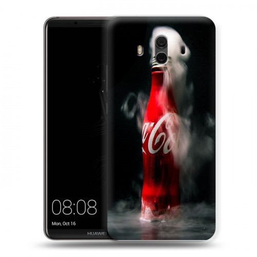 Дизайнерский пластиковый чехол для Huawei Mate 10 Coca-cola