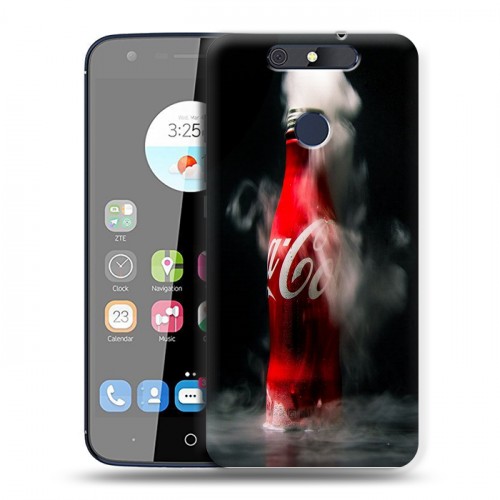 Дизайнерский силиконовый чехол для ZTE Blade V8C Coca-cola