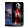 Дизайнерский пластиковый чехол для Nokia 7 Plus Coca-cola