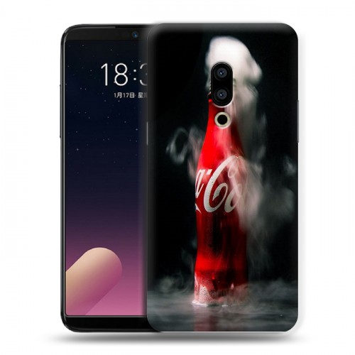 Дизайнерский пластиковый чехол для Meizu 15 Plus Coca-cola