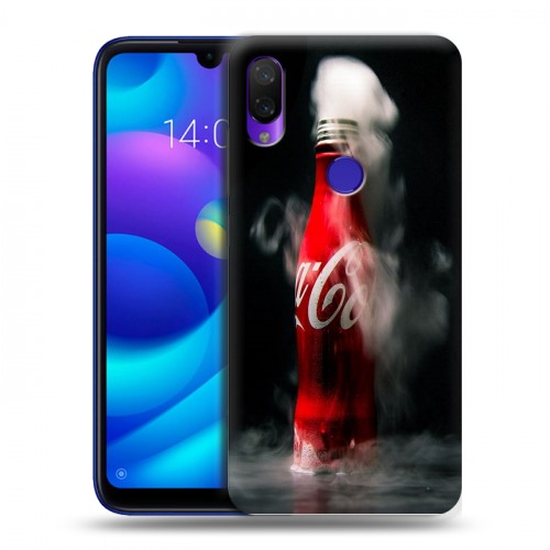 Дизайнерский пластиковый чехол для Xiaomi Mi Play Coca-cola