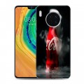 Дизайнерский пластиковый чехол для Huawei Mate 30 Coca-cola