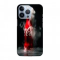 Дизайнерский силиконовый чехол для Iphone 13 Pro Coca-cola