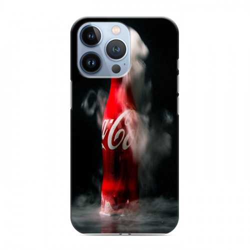 Дизайнерский силиконовый чехол для Iphone 13 Pro Coca-cola