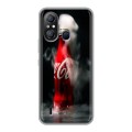 Дизайнерский силиконовый чехол для Itel A49 Coca-cola