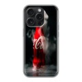 Дизайнерский силиконовый чехол для Iphone 15 Pro Coca-cola