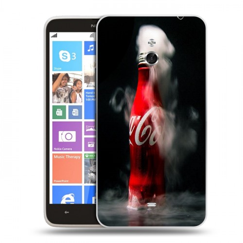 Дизайнерский пластиковый чехол для Nokia Lumia 1320 Coca-cola