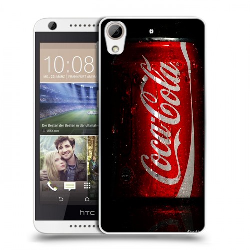 Дизайнерский силиконовый чехол для HTC Desire 626 Coca-cola