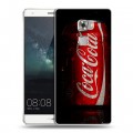 Дизайнерский пластиковый чехол для Huawei Mate S Coca-cola