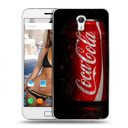 Дизайнерский силиконовый чехол для ZUK Z1 Coca-cola