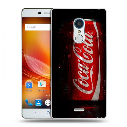 Дизайнерский пластиковый чехол для ZTE Blade X9 Coca-cola