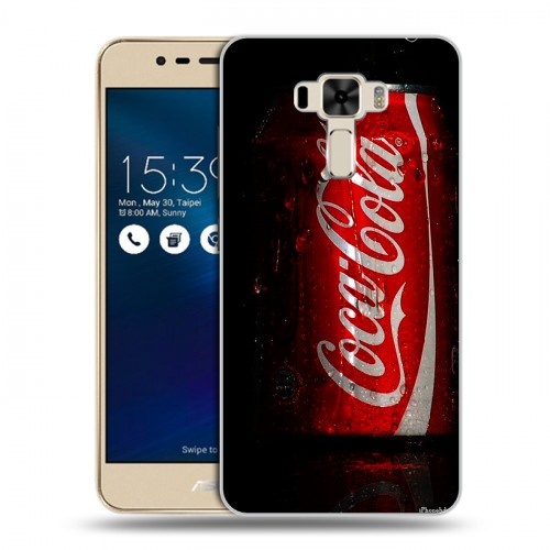 Дизайнерский пластиковый чехол для Asus ZenFone 3 Laser Coca-cola