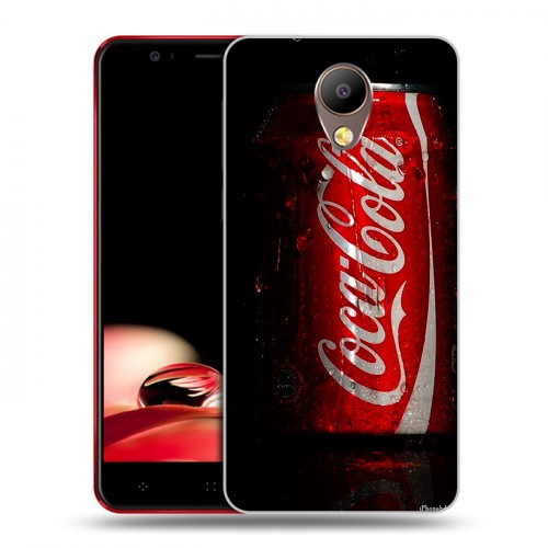 Дизайнерский пластиковый чехол для Elephone P8 Coca-cola