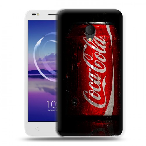 Дизайнерский силиконовый чехол для Alcatel U5 HD 5047d Coca-cola