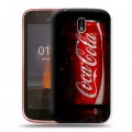 Дизайнерский пластиковый чехол для Nokia 1 Coca-cola