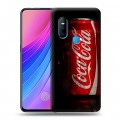 Дизайнерский силиконовый чехол для Vivo V15 Coca-cola