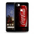 Дизайнерский пластиковый чехол для Google Pixel 3a XL Coca-cola
