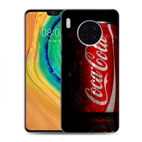 Дизайнерский пластиковый чехол для Huawei Mate 30 Coca-cola