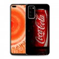 Дизайнерский силиконовый чехол для Huawei Honor View 30 Pro Coca-cola