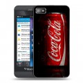 Дизайнерский пластиковый чехол для BlackBerry Z10 Coca-cola