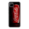 Дизайнерский силиконовый чехол для Realme C11 Coca-cola