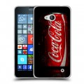 Дизайнерский силиконовый чехол для Microsoft Lumia 640 Coca-cola