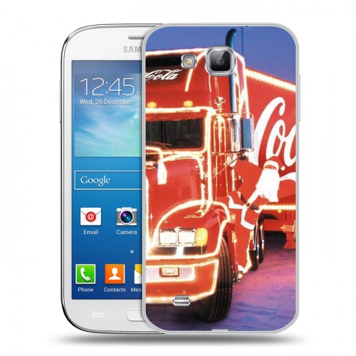 Дизайнерский пластиковый чехол для Samsung Galaxy Premier Coca-cola