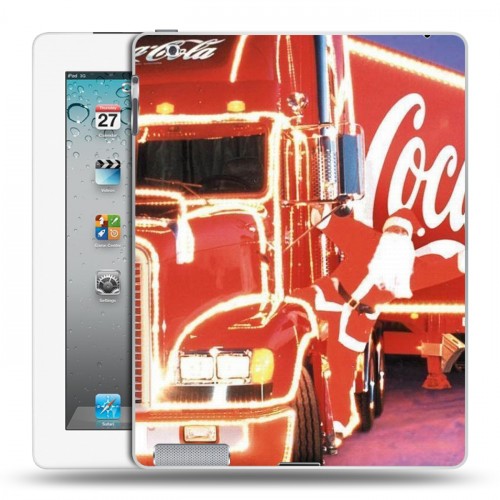 Дизайнерский пластиковый чехол для Ipad 2/3/4 Coca-cola