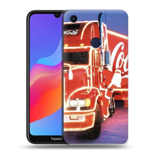 Дизайнерский пластиковый чехол для Huawei Honor 8A Coca-cola