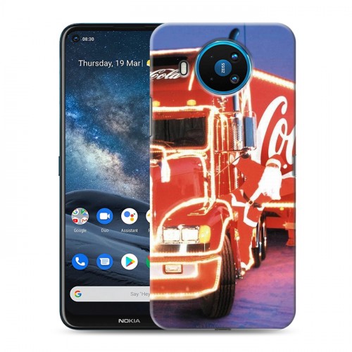 Дизайнерский силиконовый чехол для Nokia 8.3 Coca-cola