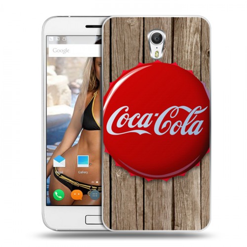 Дизайнерский силиконовый чехол для ZUK Z1 Coca-cola